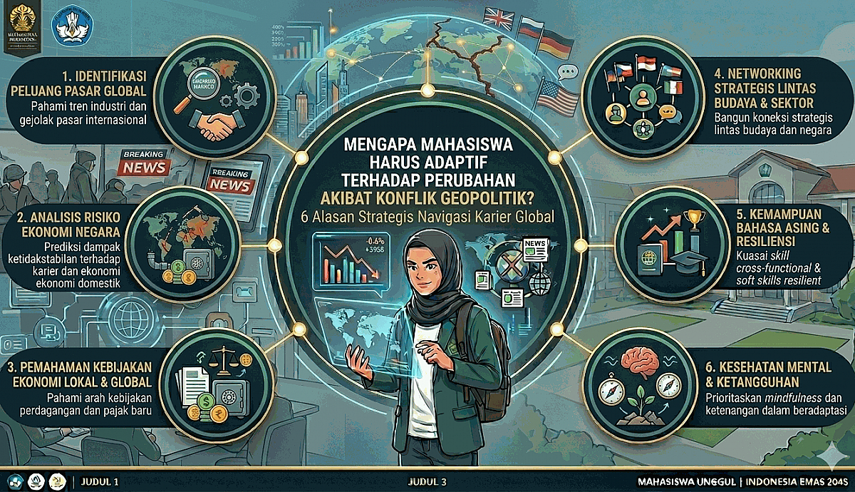 Mengapa Mahasiswa Harus Adaptif Terhadap Perubahan Dunia Akibat Konflik Geopolitik?