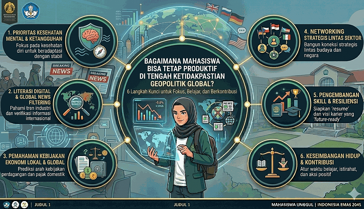 Apa Yang Perlu Dipersiapkan Mahasiswa Untuk Menghadapi Dunia Kerja Di Era Geopolitik Yang Tidak Stabil?