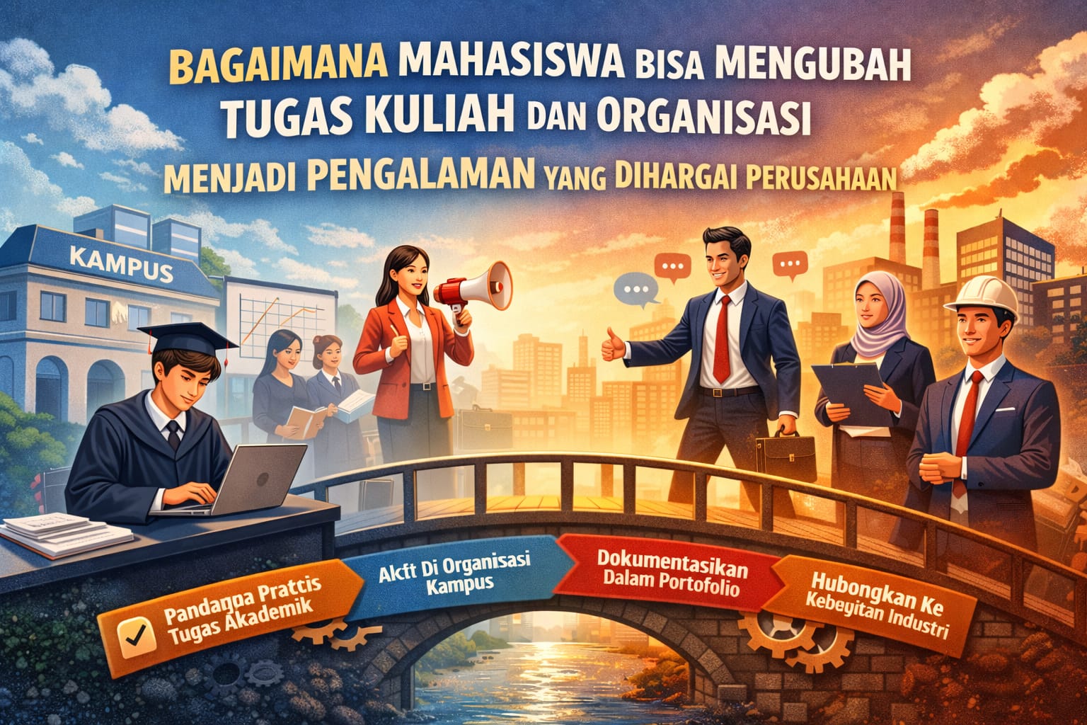 Bagaimana Mahasiswa Bisa Mengubah Tugas Kuliah dan Organisasi Menjadi Pengalaman yang Dihargai Perusahaan
