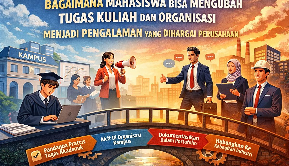 Bagaimana Mahasiswa Bisa Mengubah Tugas Kuliah dan Organisasi Menjadi Pengalaman yang Dihargai Perusahaan