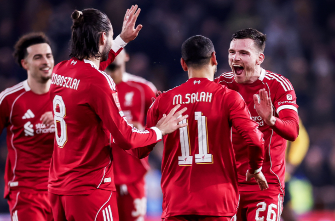 Liverpool Taklukkan Wolves 3-1 dan Lolos ke Perempat Final Piala FA