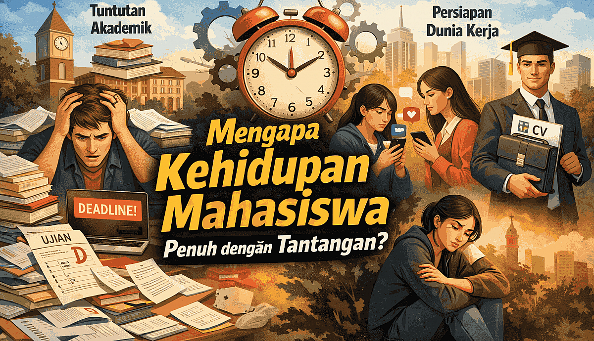 Mengapa Kehidupan Mahasiswa Penuh dengan Tantangan?