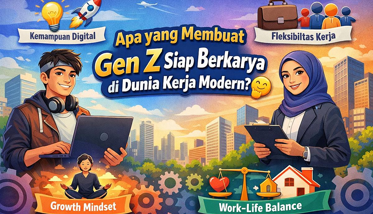 Apa yang Membuat Gen Z Siap Berkarya di Dunia Kerja Modern?