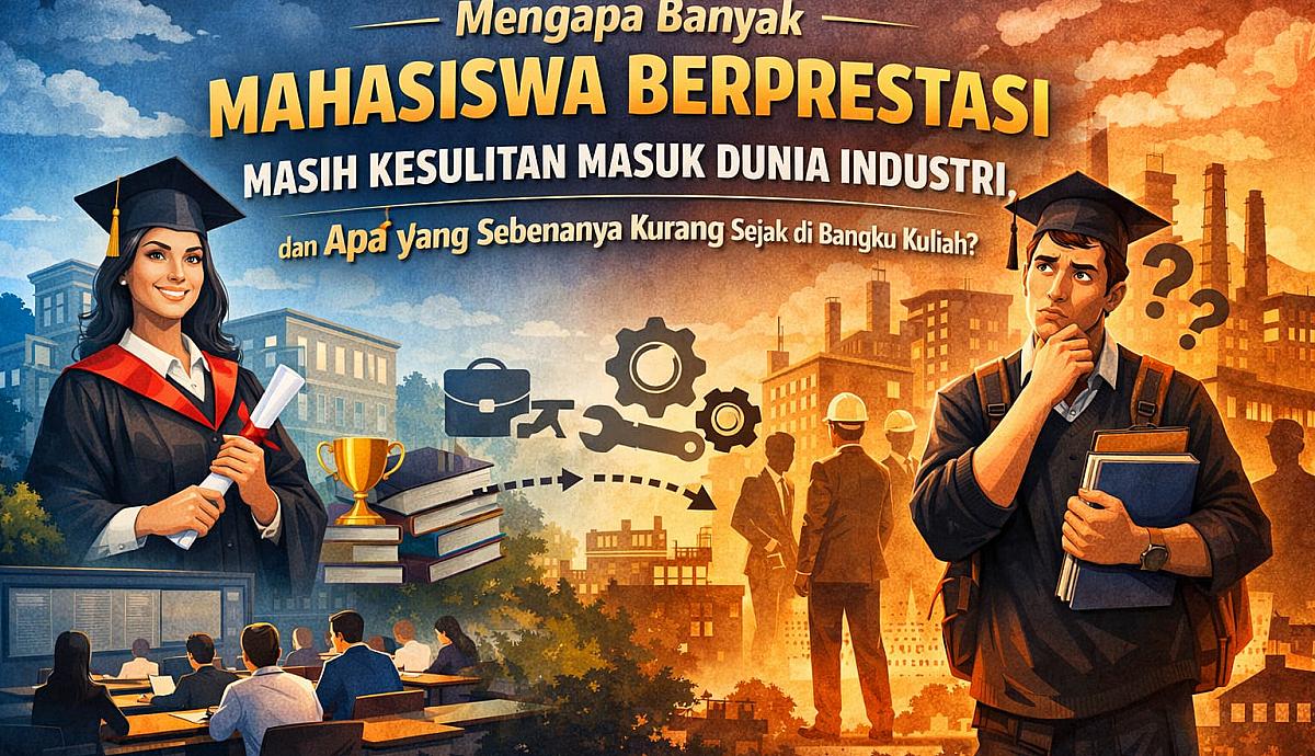 Mengapa Banyak Mahasiswa Berprestasi Masih Kesulitan Masuk Dunia Industri, dan Apa yang Sebenarnya Kurang Sejak di Bangku Kuliah