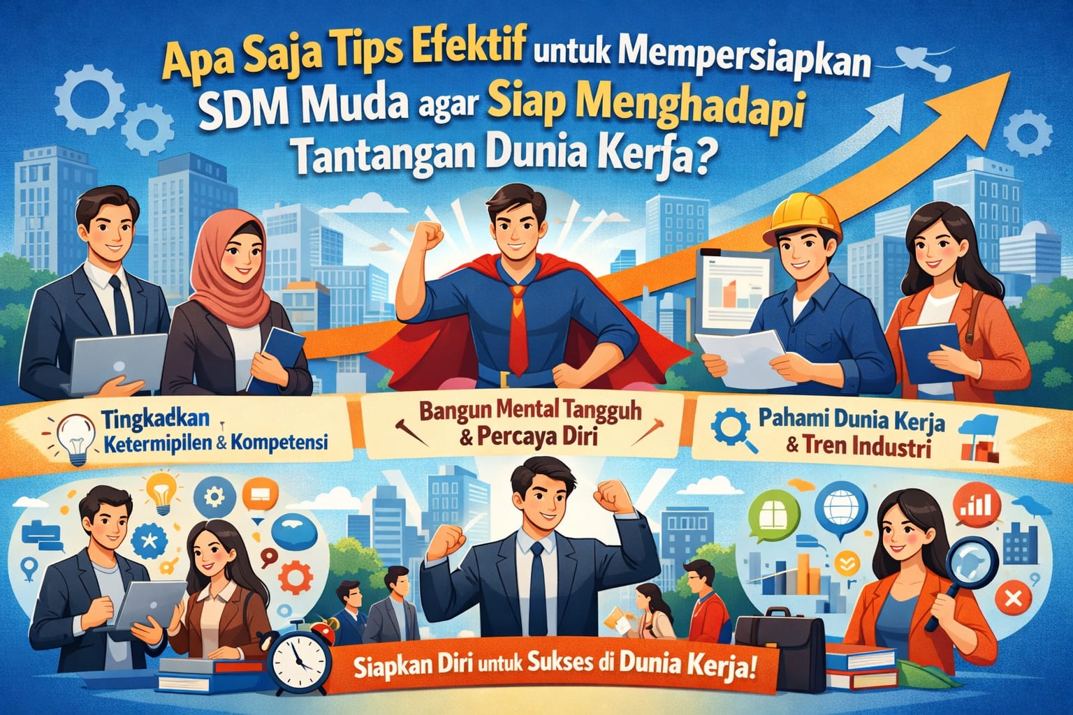 Apa Saja Tips Efektif Untuk Mempersiapkan Sdm Muda Agar Siap Menghadapi Tantangan Dunia Kerja?
