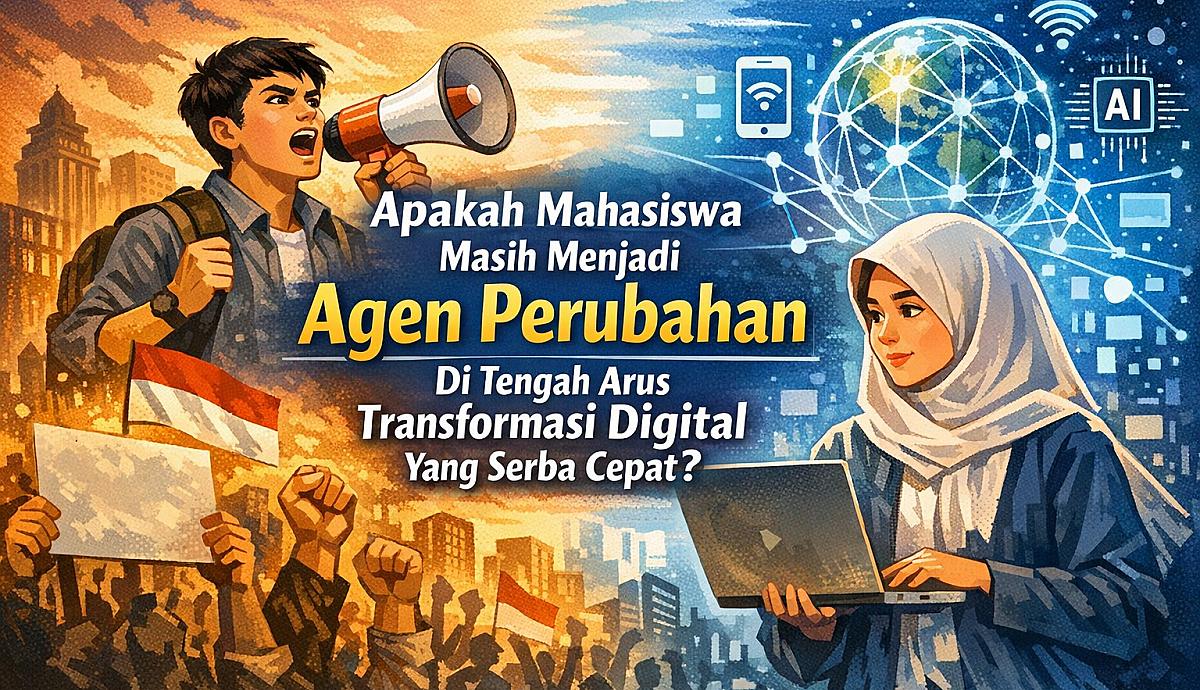 Apakah Mahasiswa Masih Menjadi Agen Perubahan Di Tengah Arus Transformasi Digital Yang Serba Cepat?