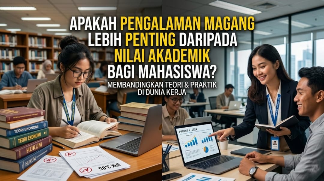 Apakah Pengalaman Magang Lebih Penting daripada Nilai Akademik bagi Mahasiswa?