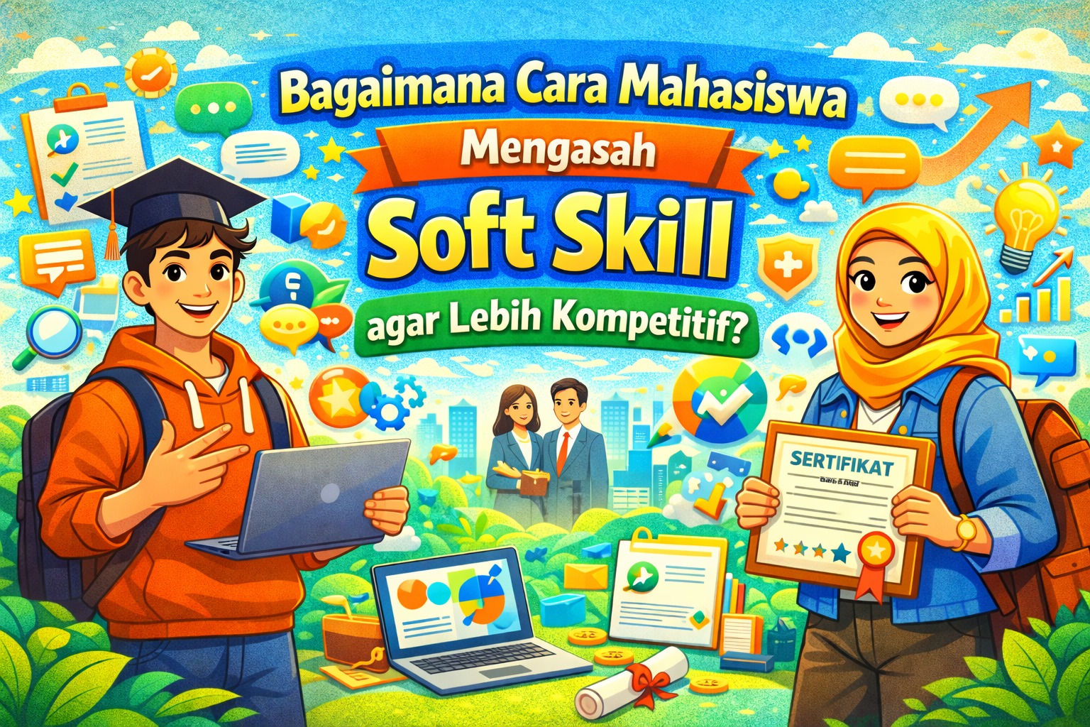 Bagaimana Cara Mahasiswa Mengasah Soft Skill agar Lebih Kompetitif?