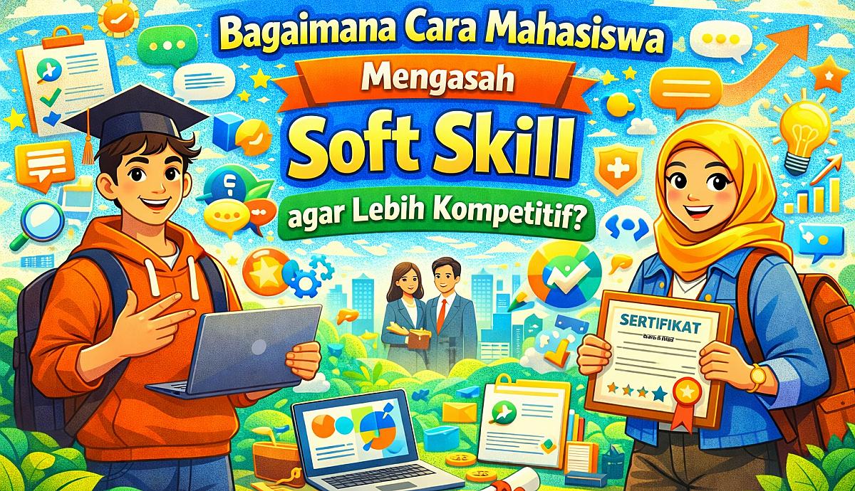 Bagaimana Cara Mahasiswa Mengasah Soft Skill agar Lebih Kompetitif?