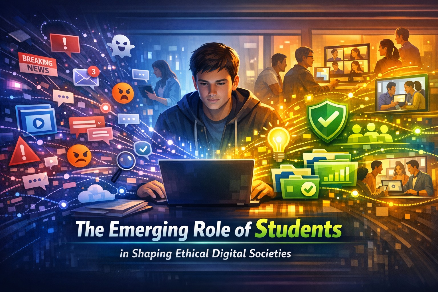 The Emerging Role of Students in Shaping Ethical Digital Societies
