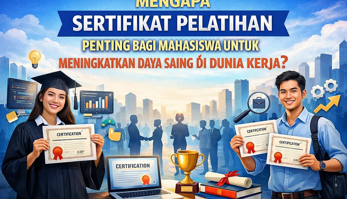 Mengapa Sertifikat Pelatihan Penting bagi Mahasiswa untuk Meningkatkan Daya Saing di Dunia Kerja?