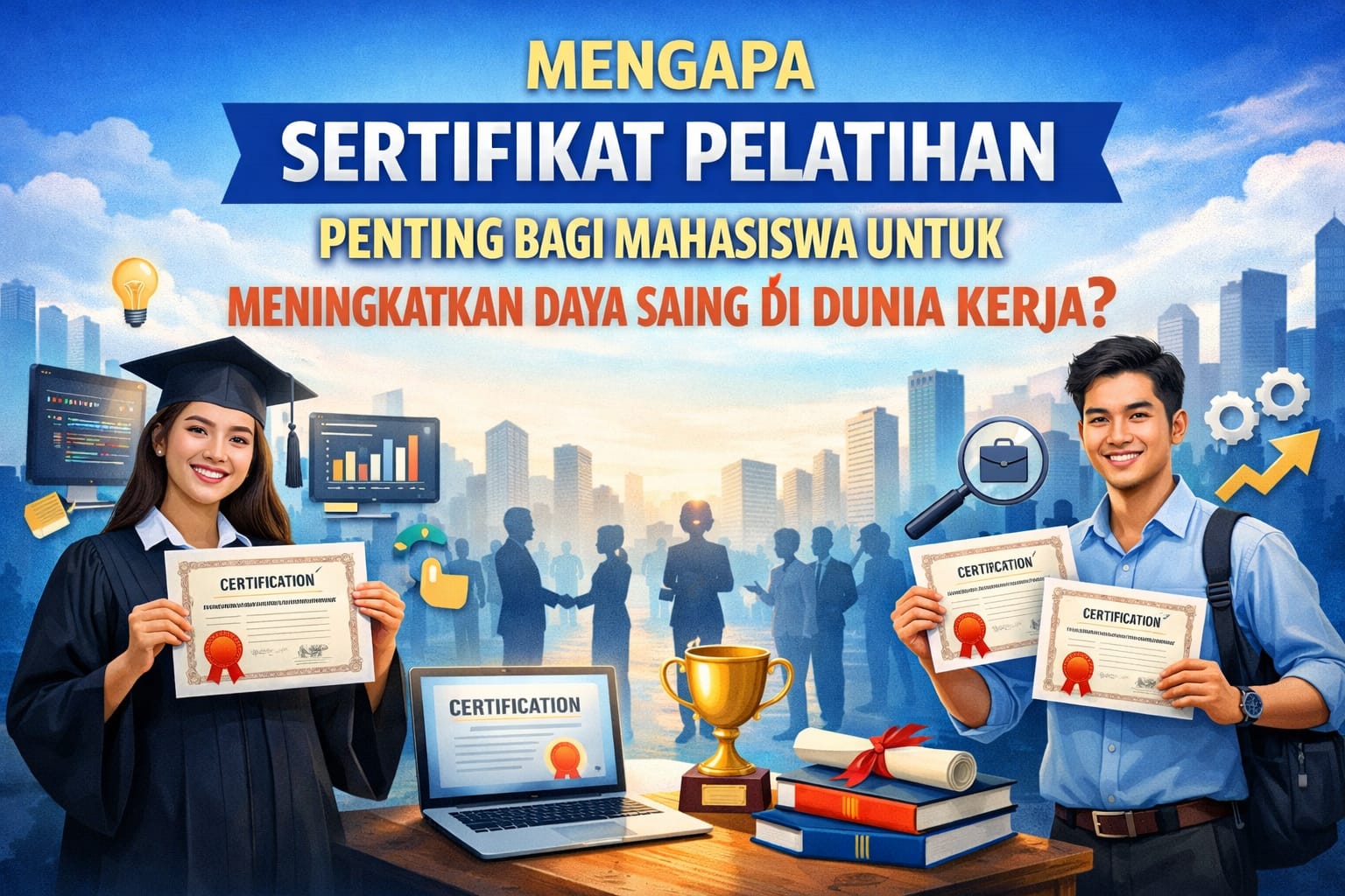 Mengapa Sertifikat Pelatihan Penting bagi Mahasiswa untuk Meningkatkan Daya Saing di Dunia Kerja?