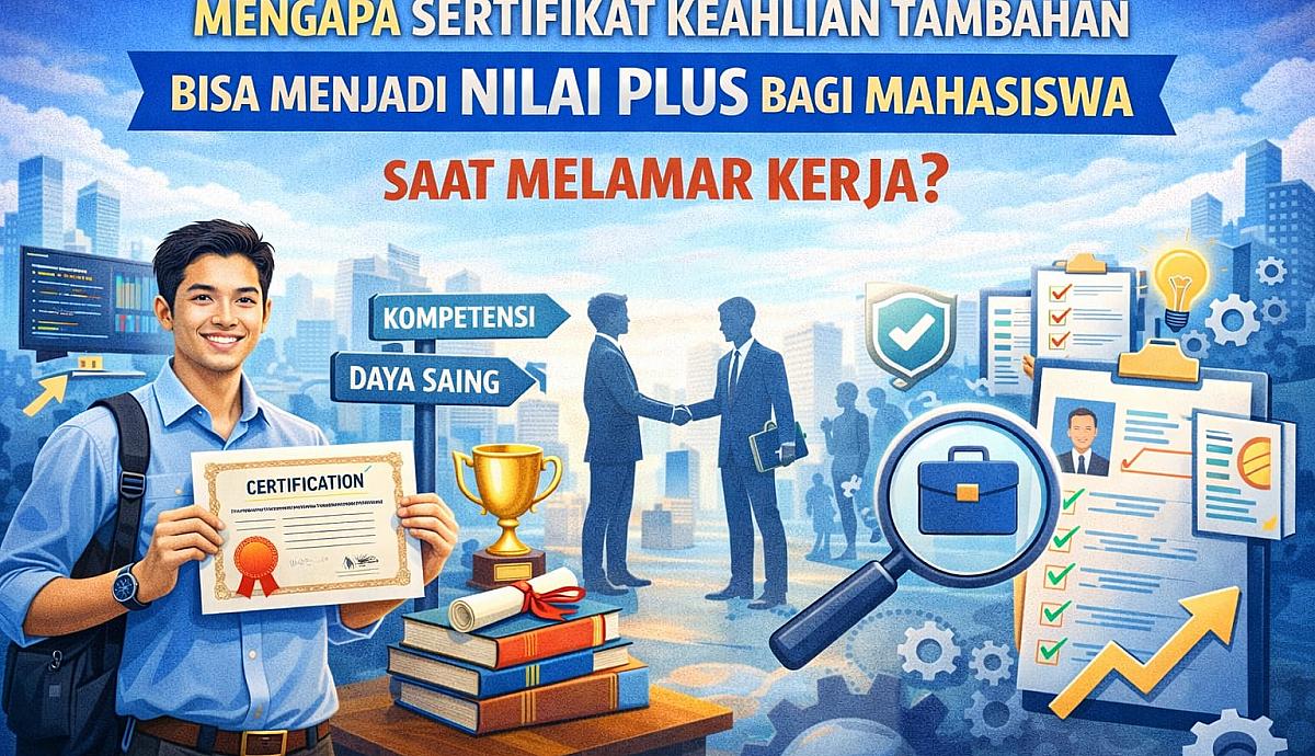 Mengapa Sertifikat Keahlian Tambahan Bisa Menjadi Nilai Plus bagi Mahasiswa Saat Melamar Kerja?