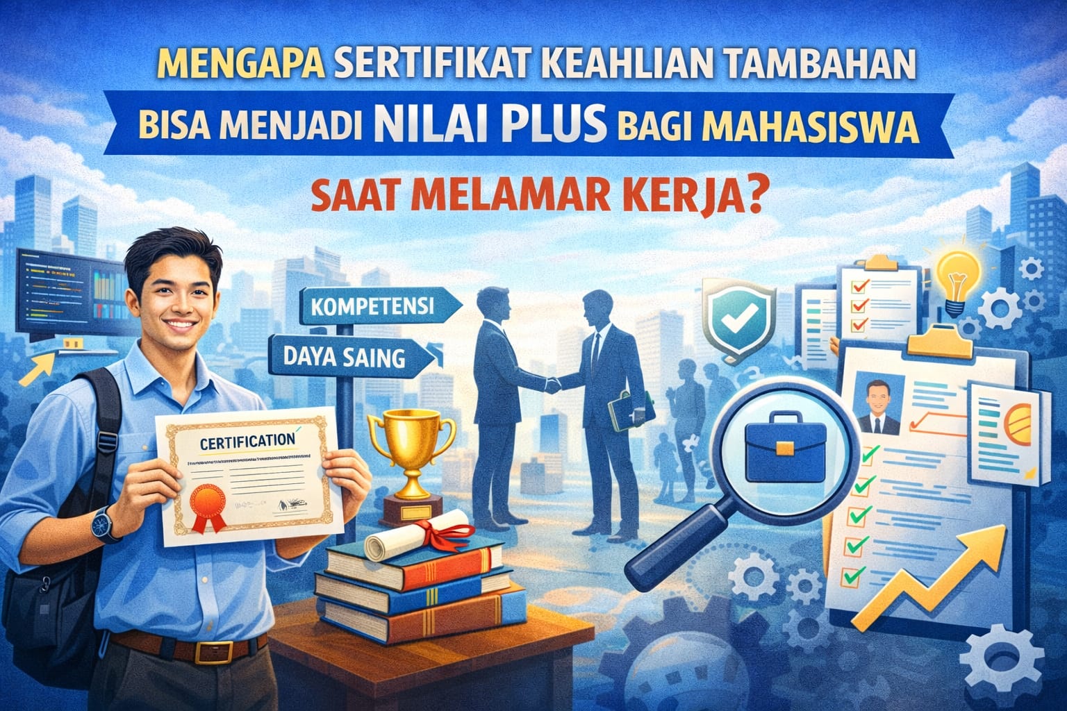 Mengapa Sertifikat Keahlian Tambahan Bisa Menjadi Nilai Plus bagi Mahasiswa Saat Melamar Kerja?