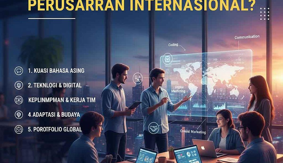 Bagaimana Cara Mahasiswa Mempersiapkan Skill agar Dilirik Perusahaan Internasional?