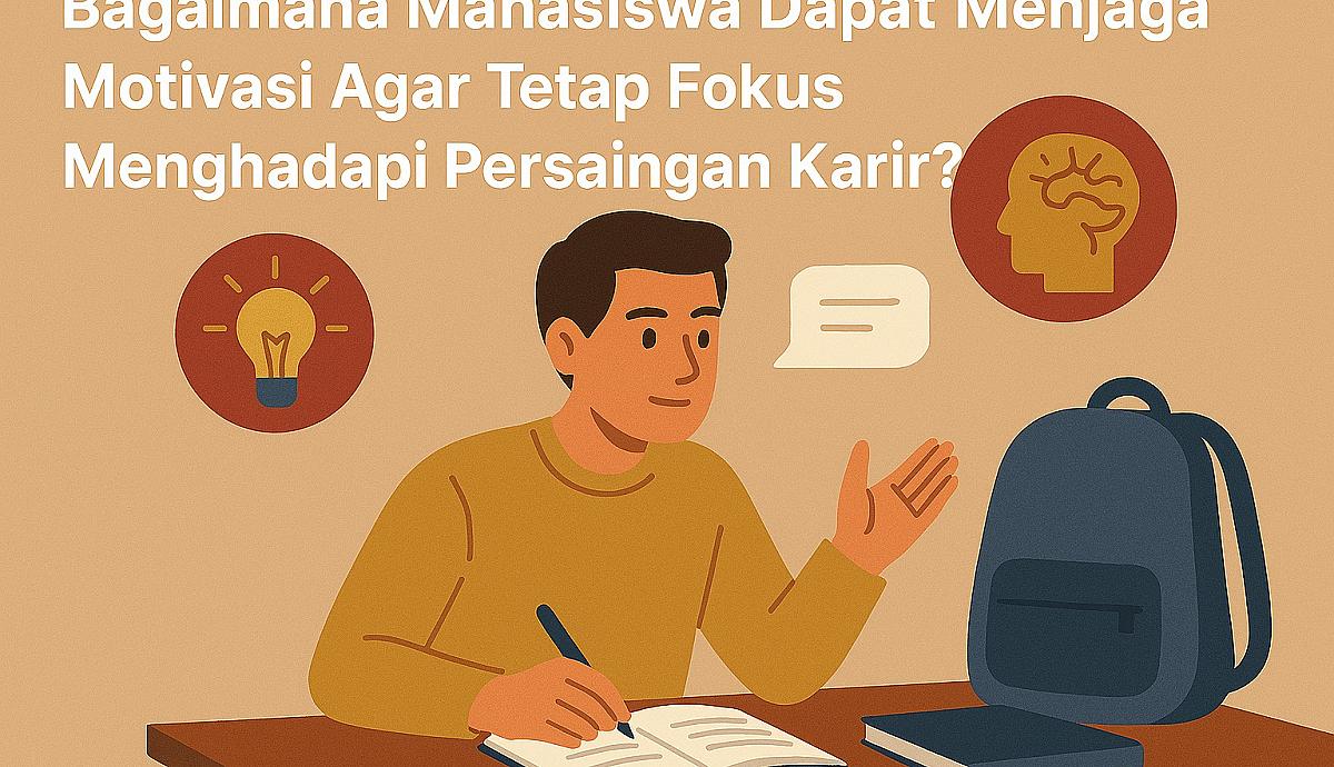 Bagaimana Mahasiswa Dapat Menjaga Motivasi Agar Tetap Fokus Menghadapi Persaingan Karir?