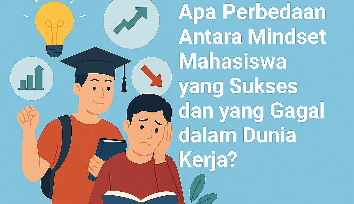 Apa Perbedaan Antara Mindset Mahasiswa yang Sukses dan yang Gagal dalam Dunia Kerja?