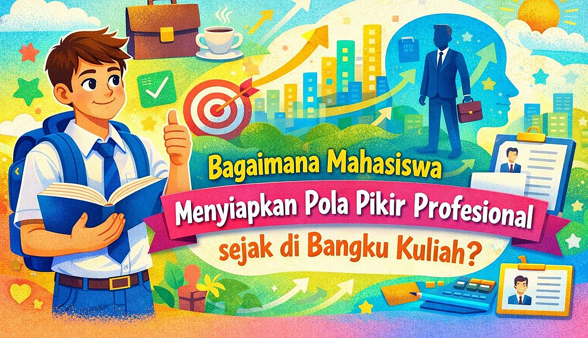 Bagaimana Mahasiswa Menyiapkan Pola Pikir Profesional sejak di Bangku Kuliah?