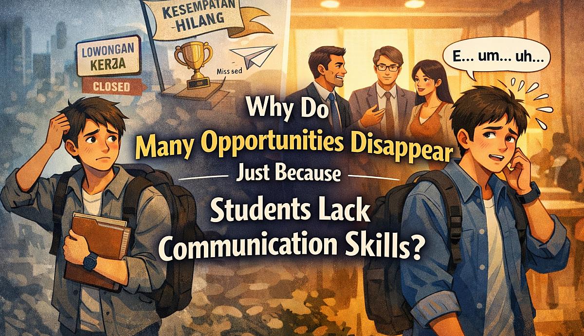 Why Do Many Opportunities Disappear Just Because Students Lack Communication Skills?