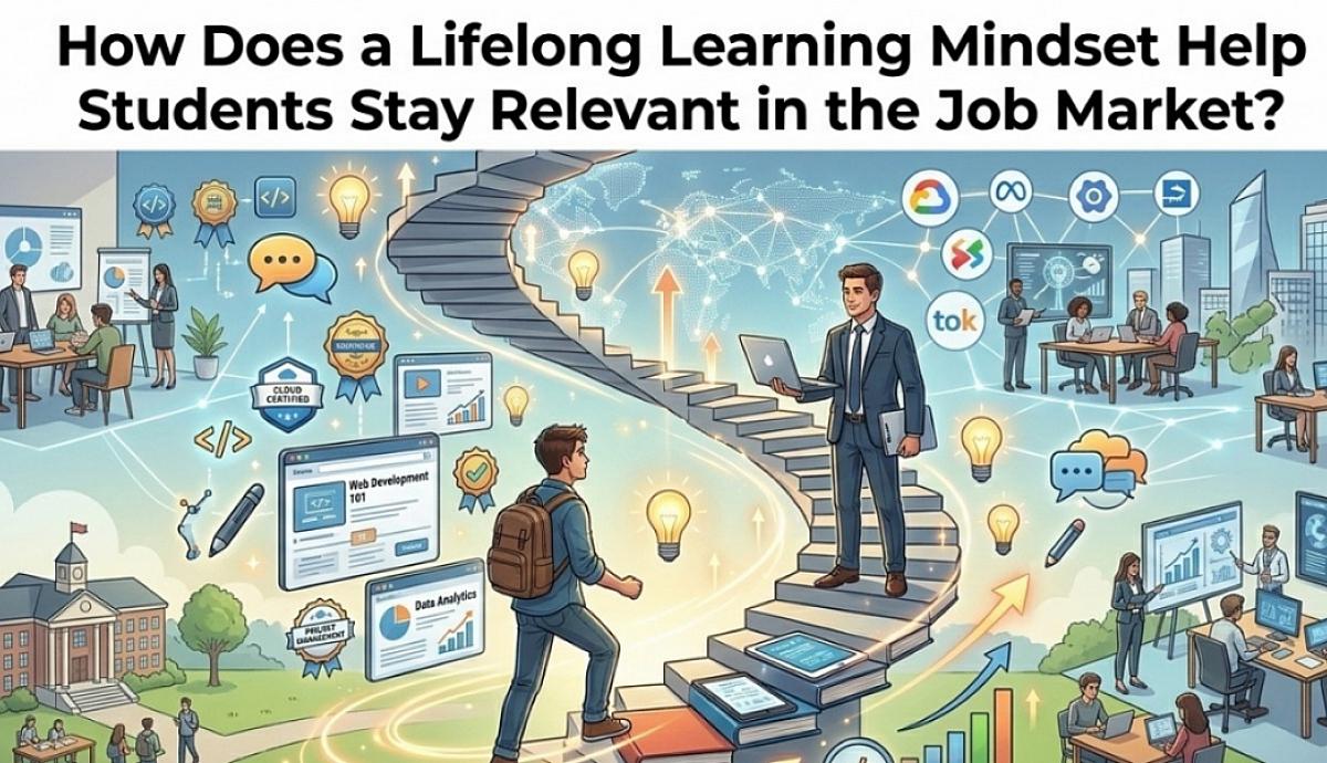 How Does a Lifelong Learning Mindset Help Students Stay Relevant in the Job Market?
