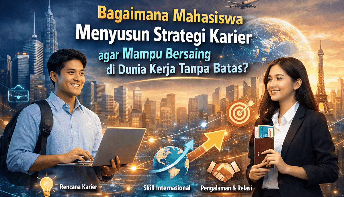 Bagaimana Mahasiswa Menyusun Strategi Karier Agar Mampu Bersaing Di Dunia Kerja Tanpa Batas?