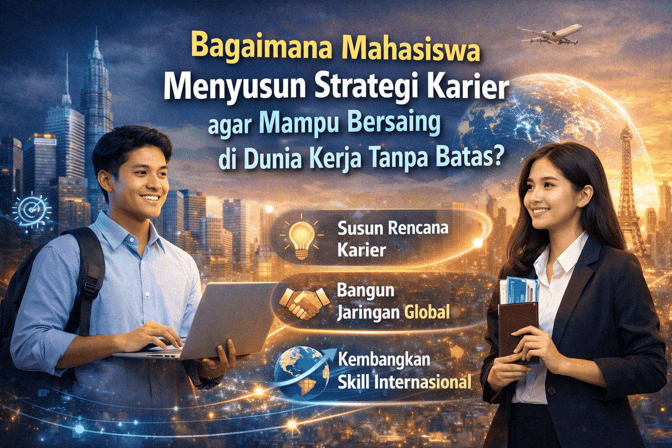 Mengapa Mahasiswa Perlu Menyiapkan Karier Sejak Dini Di Era Globalisasi, Dan Bagaimana Caranya?
