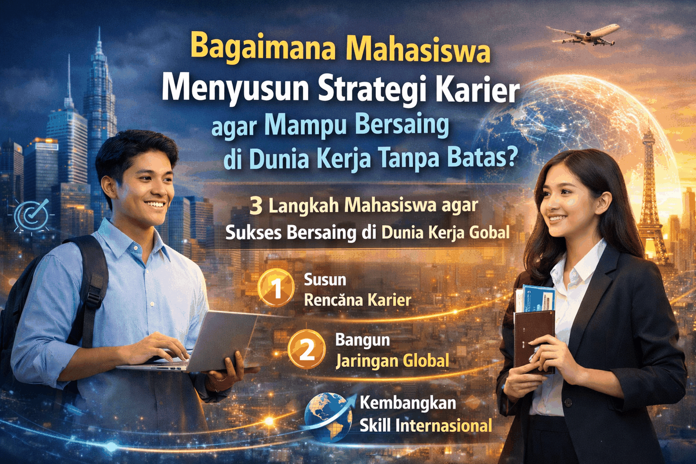 Apa Saja Tips Mahasiswa Agar Siap Menghadapi Persaingan Kerja Di Dunia Yang Semakin Terhubung?