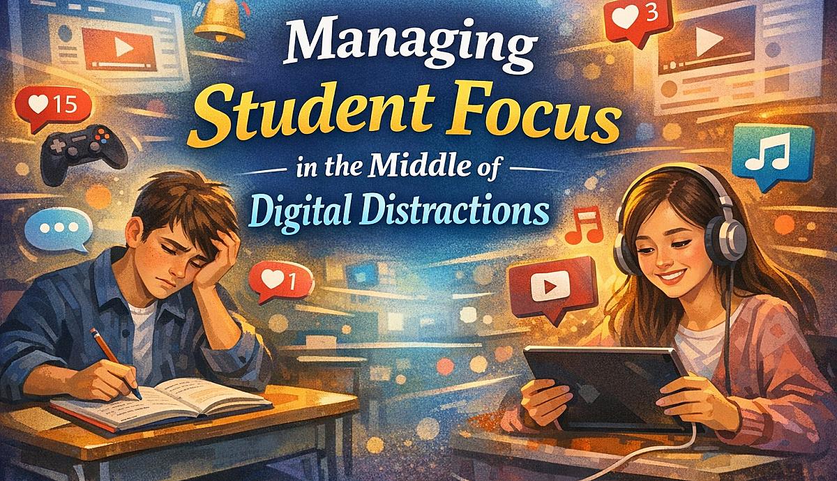 Managing Student Focus in the Middle of Digital Distractions