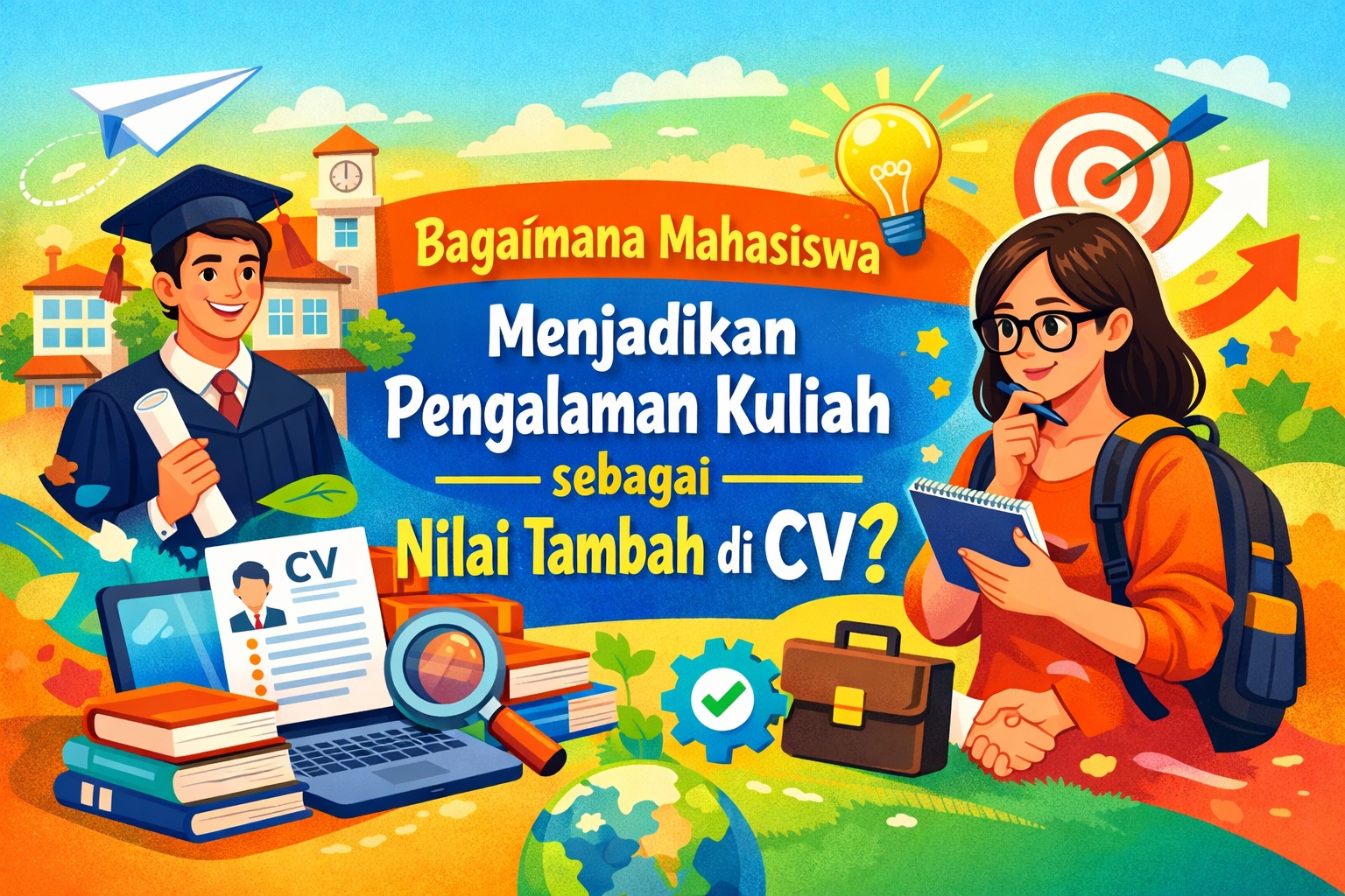 Bagaimana Mahasiswa Menjadikan Pengalaman Kuliah sebagai Nilai Tambah di CV?