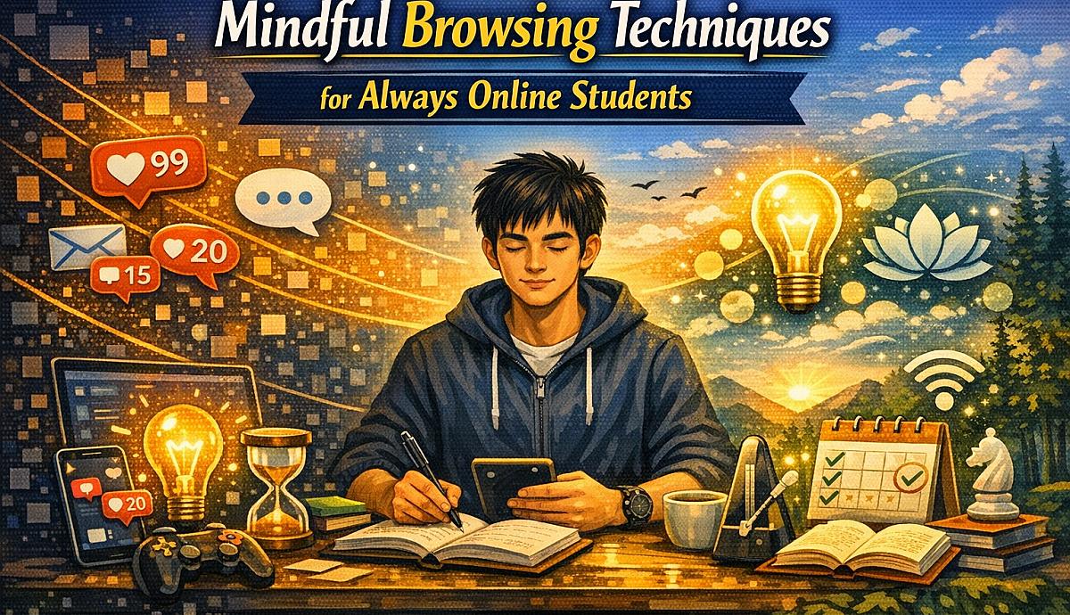 Mindful Browsing Techniques for Always Online Students