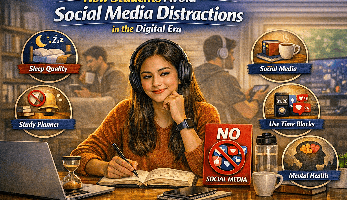 How Students Avoid Social Media Distractions While Studying