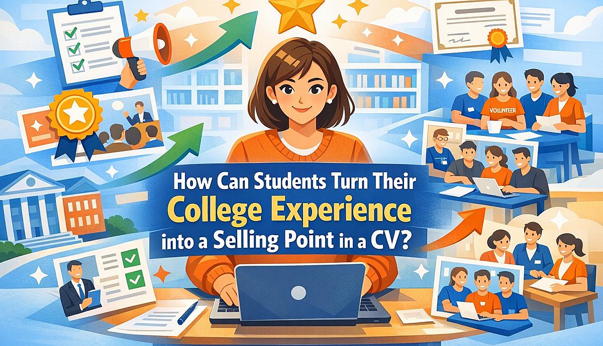 How Can Students Turn Their College Experience into a Selling Point in a CV?