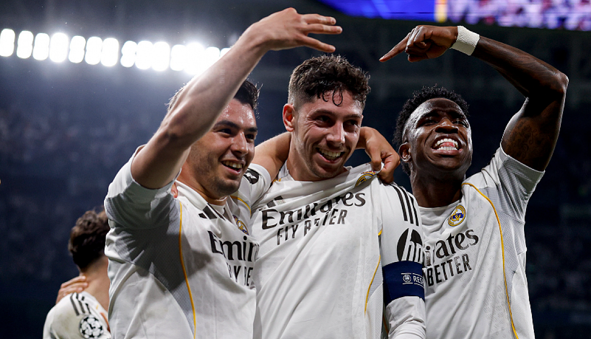 Real Madrid Hancurkan Manchester City 3-0, Valverde Hattrick di Liga Champions