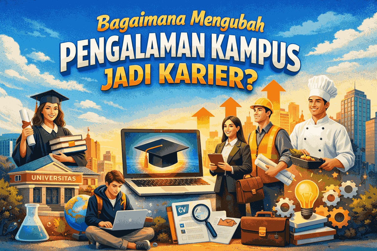 Bagaimana Mengubah Pengalaman Kampus Jadi Karier?