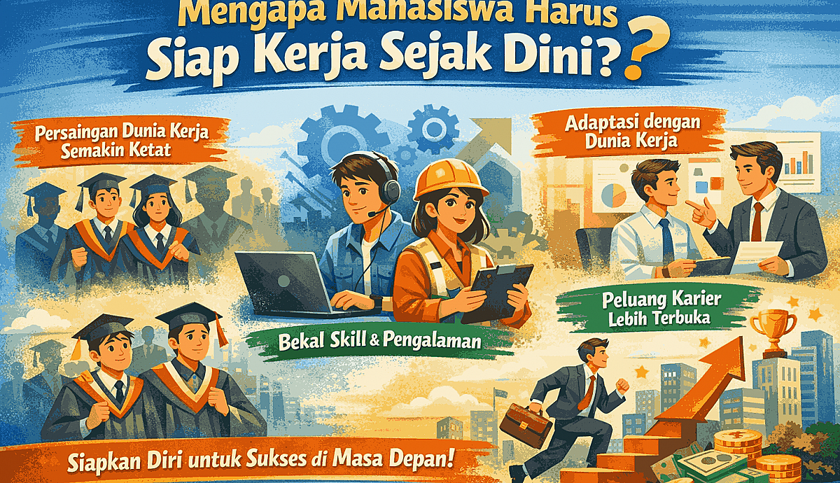 Mengapa Mahasiswa Harus Siap Kerja Sejak Dini?
