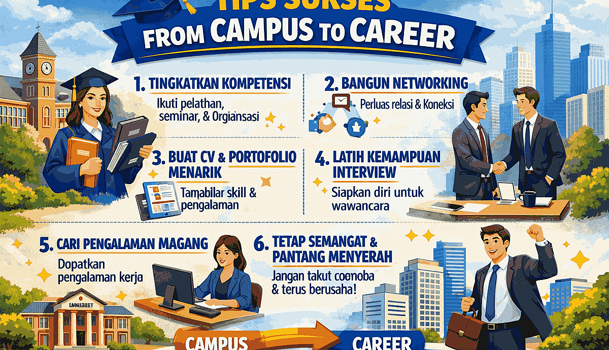 Apa Tips Sukses From Campus to Career?