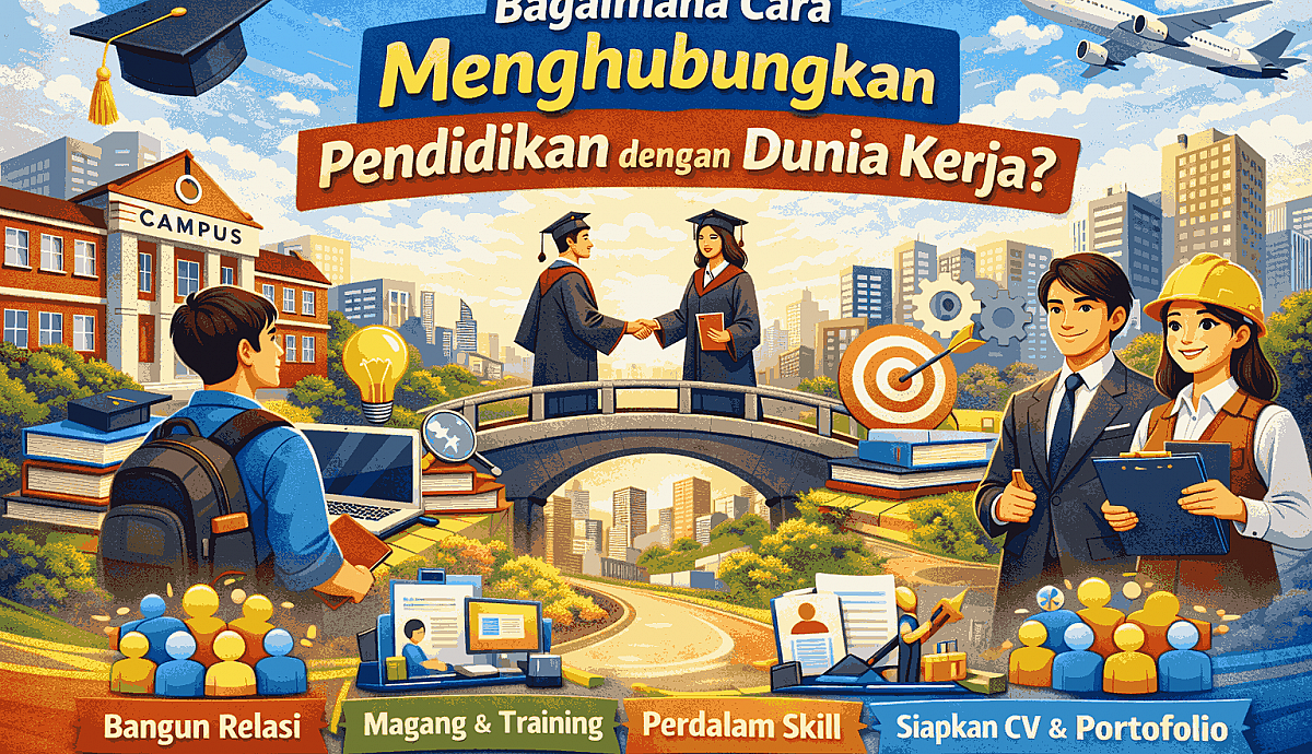 Bagaimana Cara Menghubungkan Pendidikan dengan Dunia Kerja?