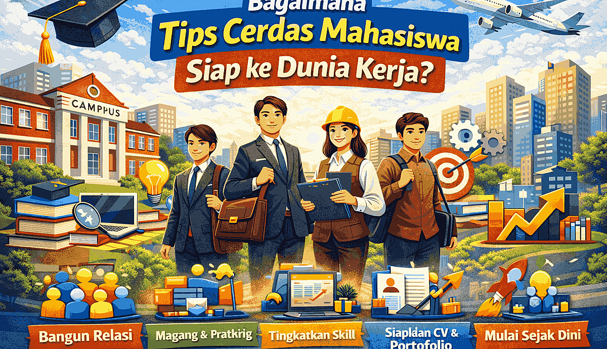 Bagaimana Tips Cerdas Mahasiswa Siap ke Dunia Kerja?