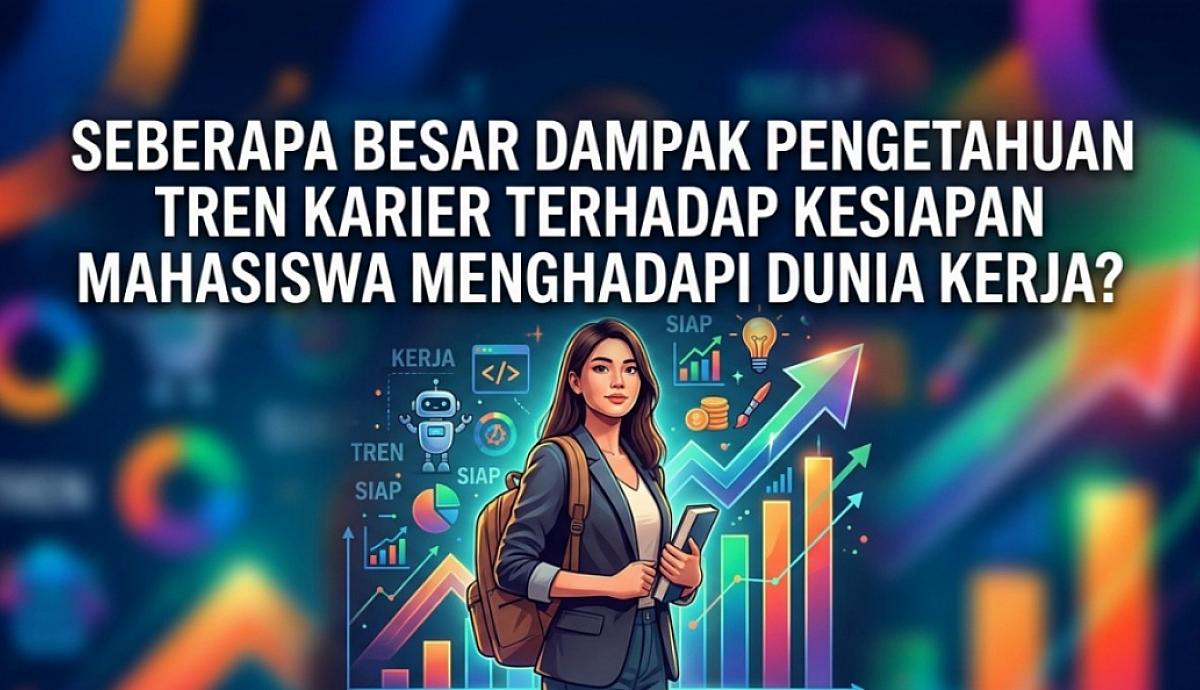 Seberapa Besar Dampak Pengetahuan Tren Karier terhadap Kesiapan Mahasiswa Menghadapi Dunia Kerja?