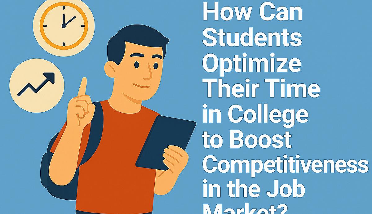 How Can Students Optimize Their Time in College to Boost Competitiveness in the Job Market?