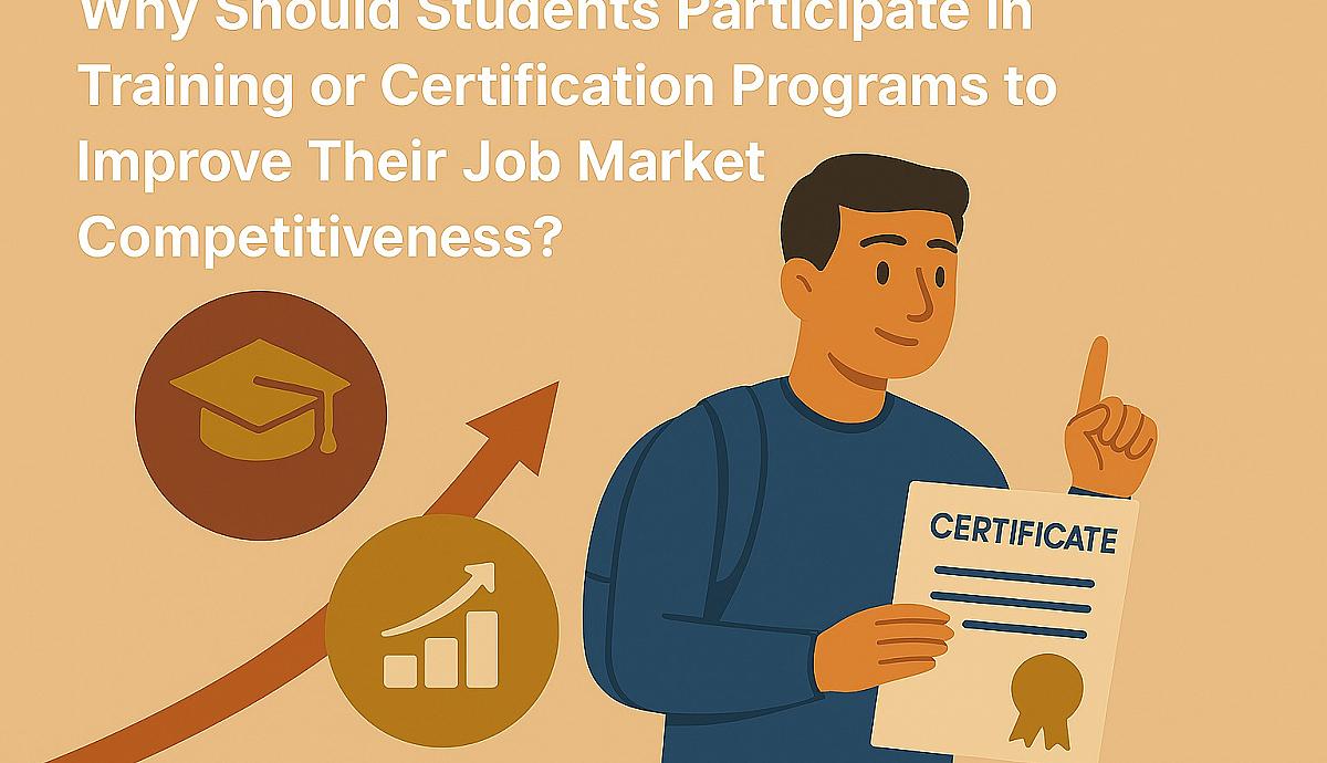 Why Should Students Participate in Training or Certification Programs to Improve Their Job Market Competitiveness?