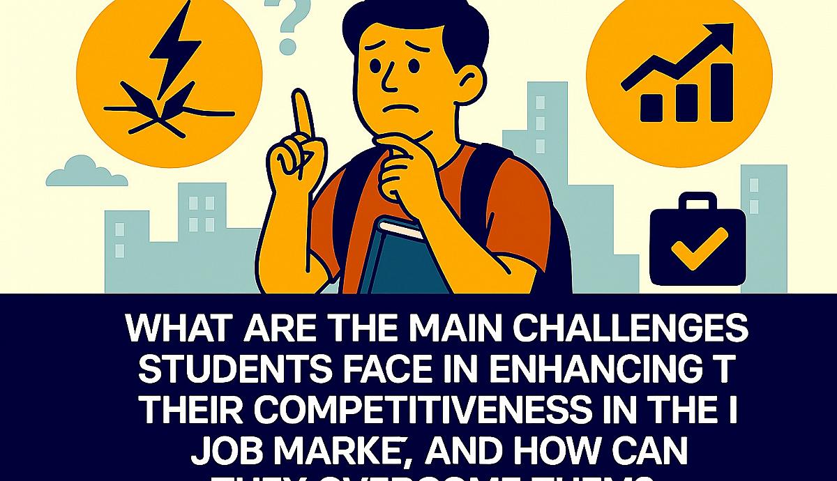 What Are the Main Challenges Students Face in Enhancing Their Competitiveness in the Job Market, and How Can They Overcome Them?