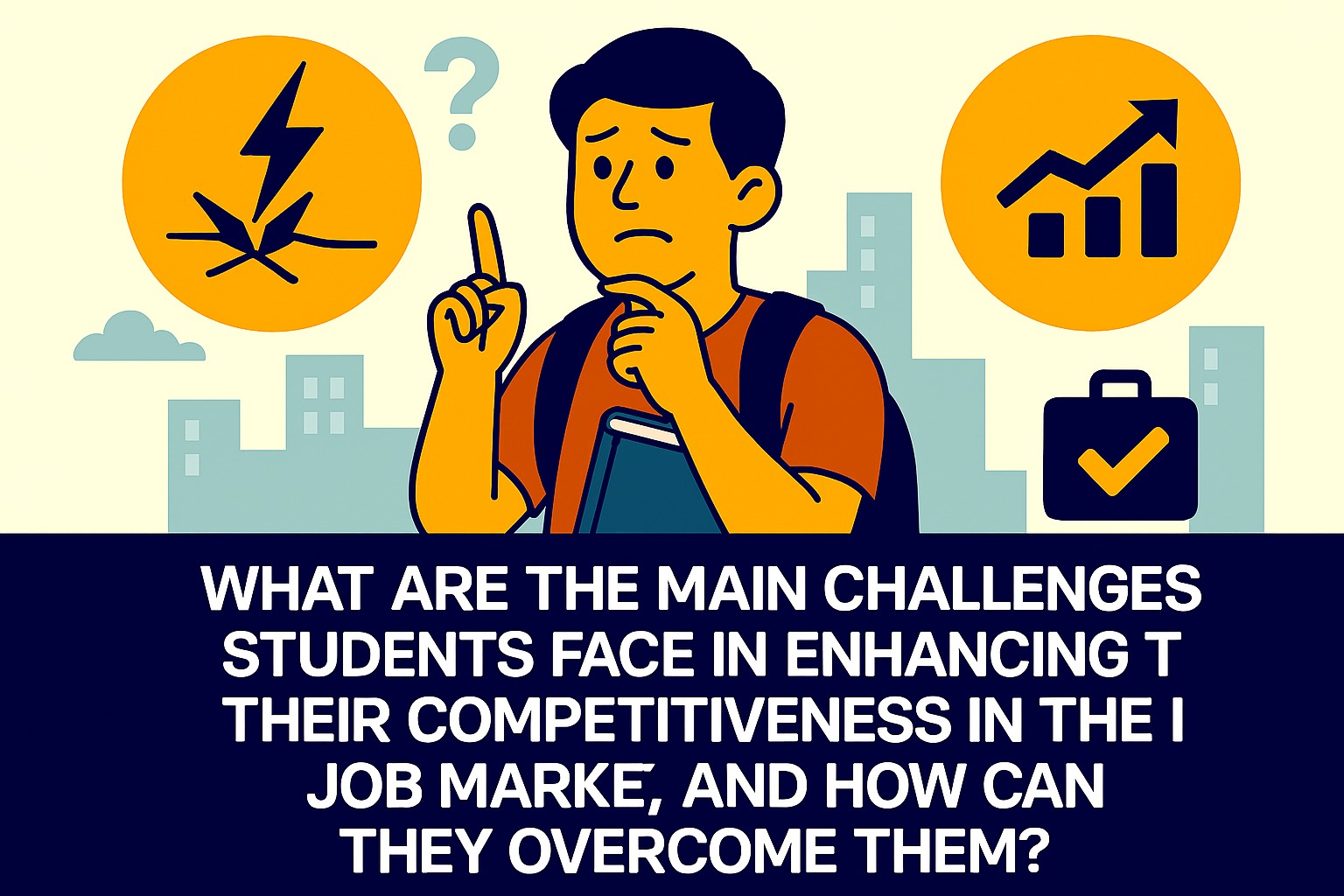 What Are the Main Challenges Students Face in Enhancing Their Competitiveness in the Job Market, and How Can They Overcome Them?