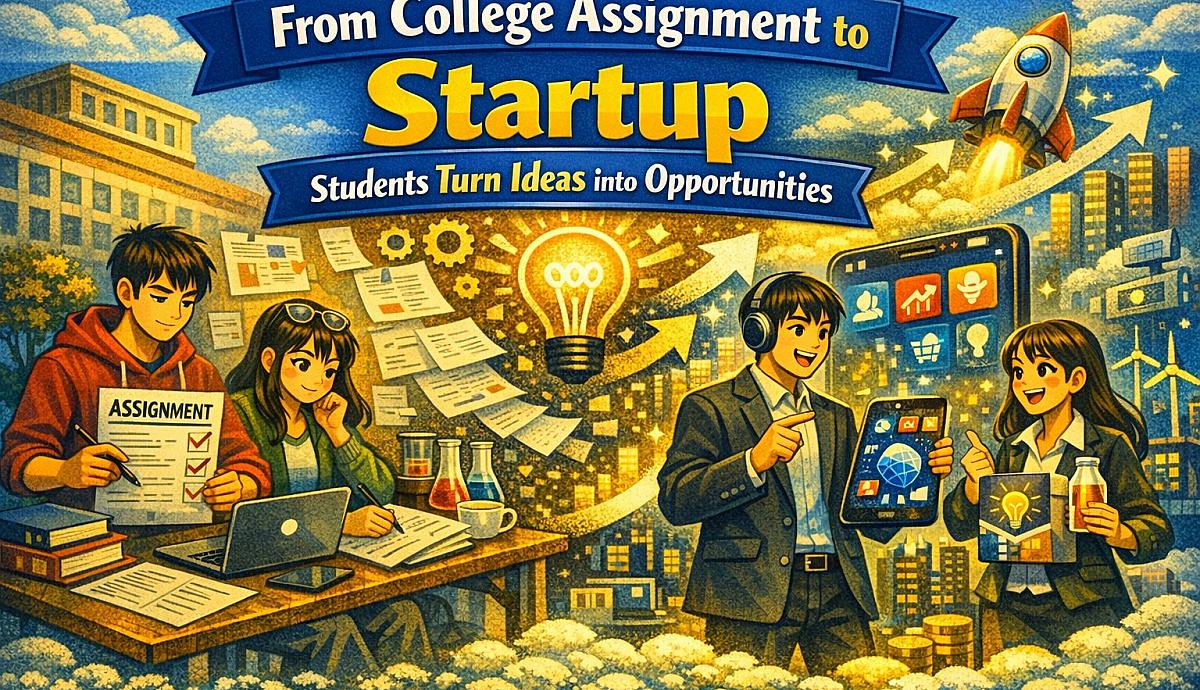 From College Assignment to Startup Students Turn Ideas into Opportunities