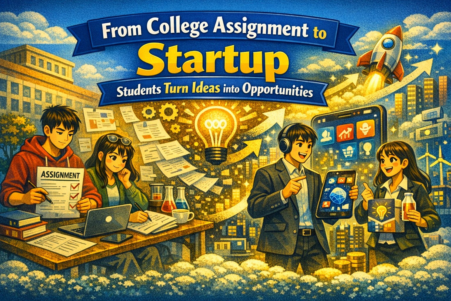 From College Assignment to Startup Students Turn Ideas into Opportunities