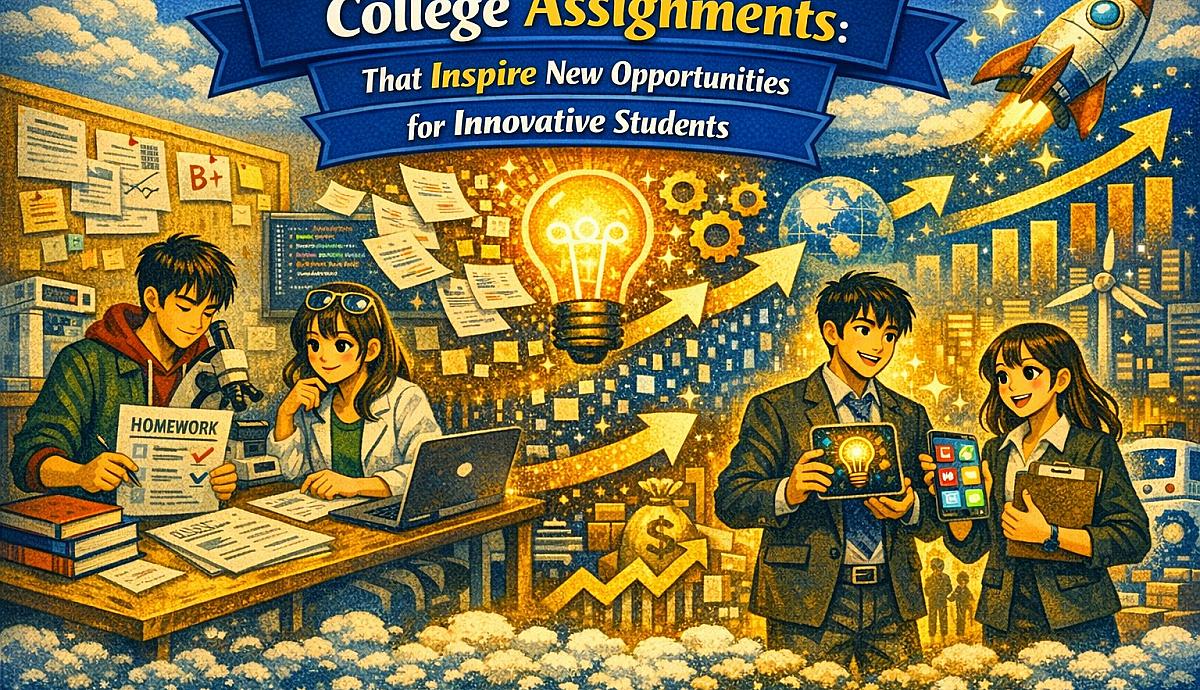 College Assignments That Inspire New Opportunities for Innovative Students
