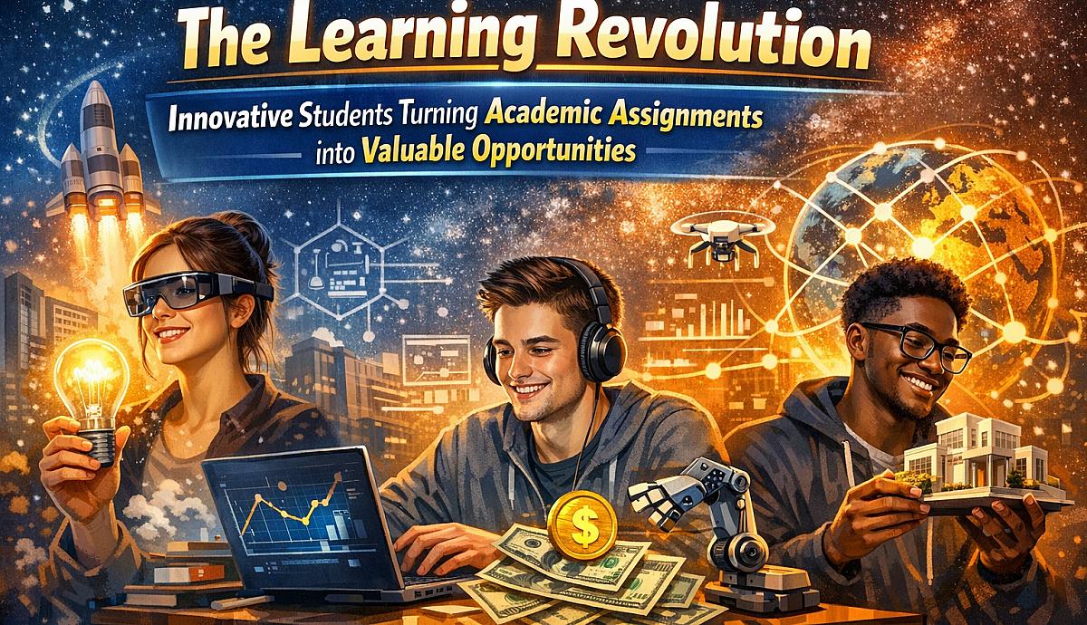 The Learning Revolution: Innovative Students Turning Academic Assignments into Valuable Opportunities