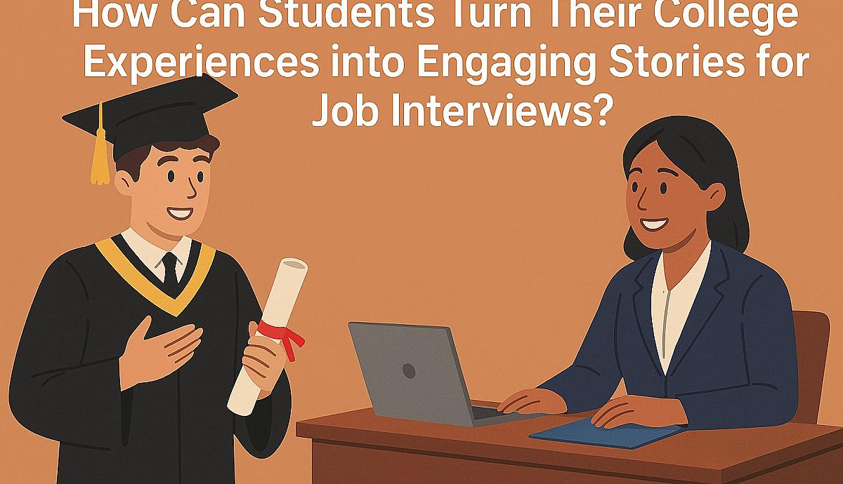 How Can Students Turn Their College Experiences into Engaging Stories for Job Interviews?
