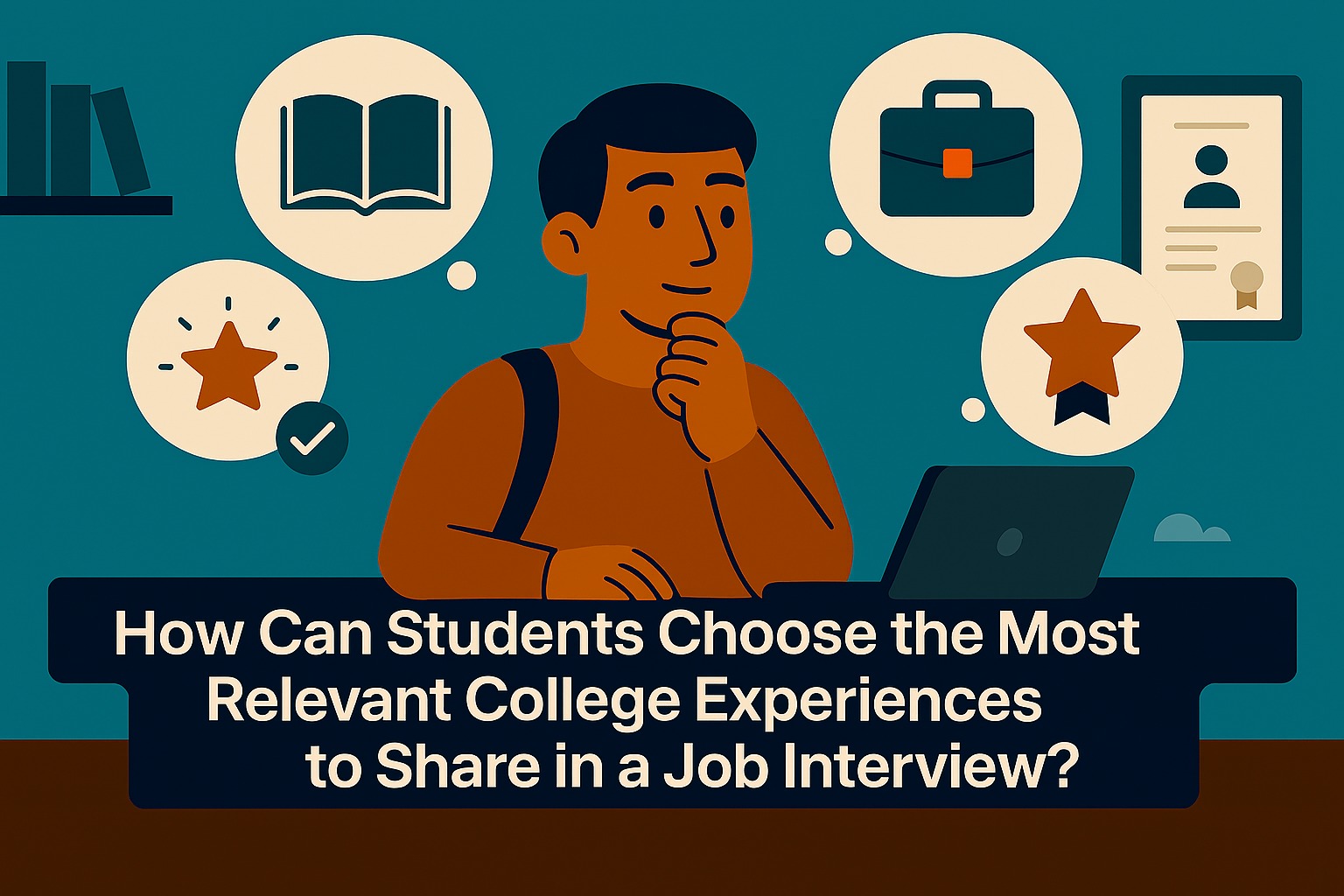 How Can Students Choose the Most Relevant College Experiences to Share in a Job Interview?