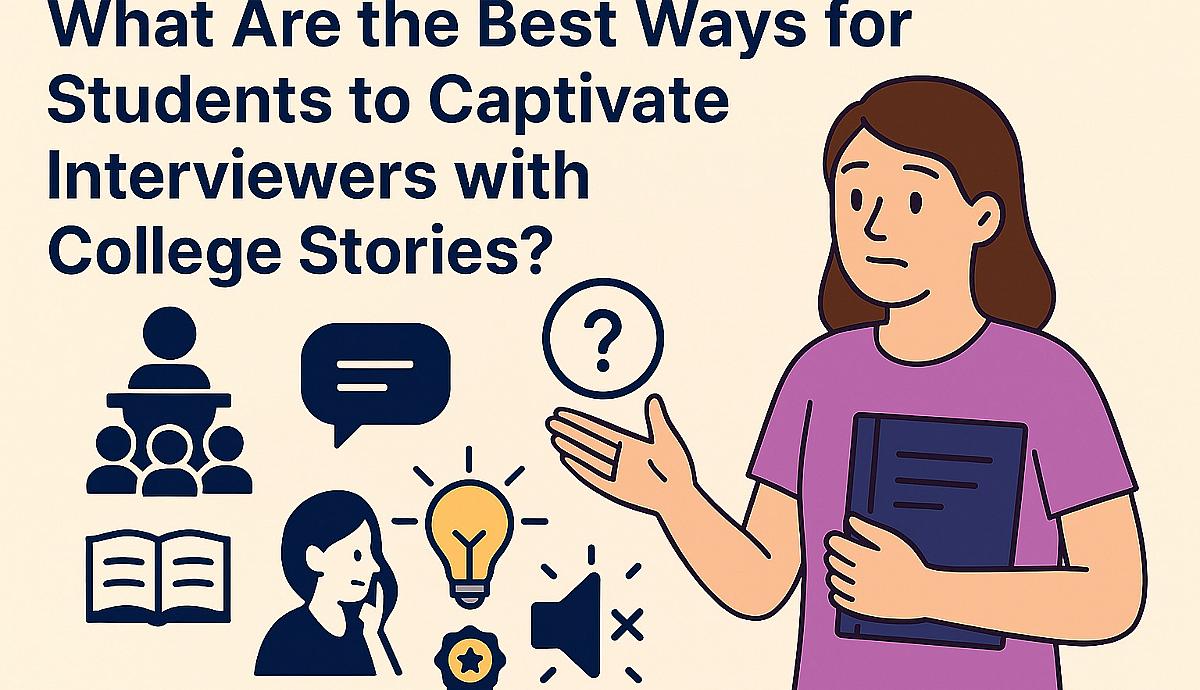What Are the Best Ways for Students to Captivate Interviewers with College Stories?